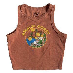 Mighty Fine Amalfi Coast Tank Top (Rust) - Small